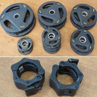 ♪FitElite バーベルセット ベンチプレス オリンピックバー 130kg♪