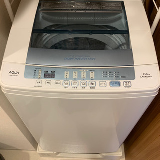 【決まりました】 2016年製　洗濯機　7kg  AQW-V70...
