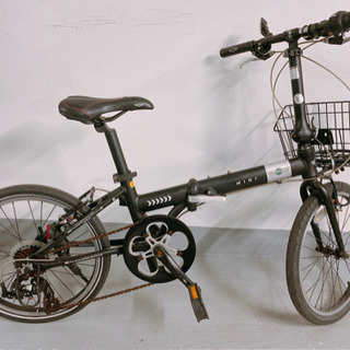 【MINI】折りたたみ自転車、7段ギア付き