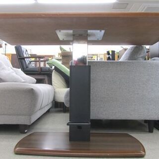 昇降テーブル 120×80 東馬 昇降式/リフティングテーブル ダイニング 