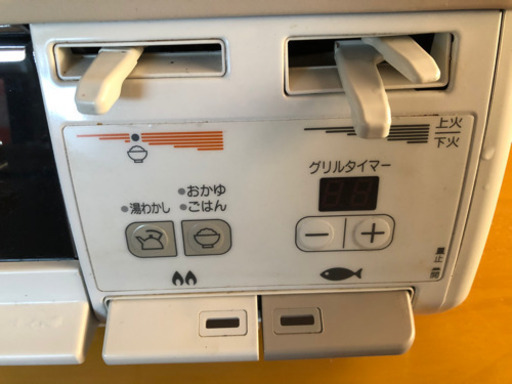プロパンガス用コンロ　左強火　希少品？受け渡し予定者決定しました。