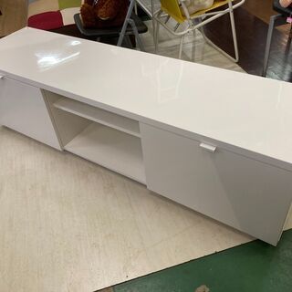 【ネット決済・配送可】IKEA テレビ台　ホワイト