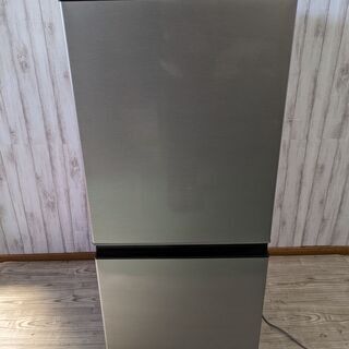 AQUA 126L ノンフロン冷凍冷蔵庫 2019年製 シルバー ☆美品！配達可！☆ アクア 2019年製 126L 冷凍 冷蔵庫 AQR-13H