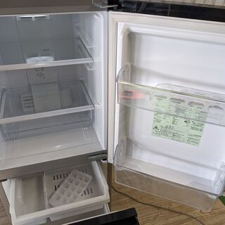 AQUA アクアノンフロン冷凍冷蔵庫 126L 2019年製 AQR-J13J 2ドア シルバー