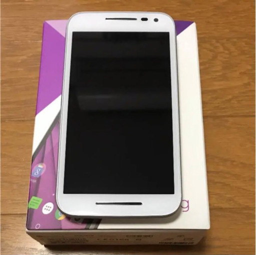 Motorola(モトローラ) MotoG SIMフリースマートフォン ホワイト