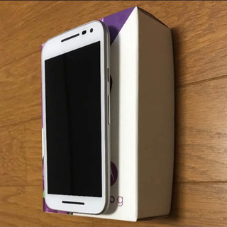 Motorola(モトローラ) MotoG SIMフリースマートフォン ホワイト 【公式