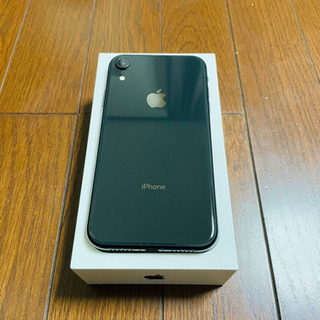 iPhone XR Black 128 ソフトバンク(SIMロック解除済み)
