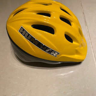 ヘルメット　HUMMER 黄色