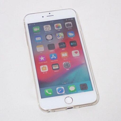 D228 apple au iphone6 plus 64GB 判定○ 画面新品