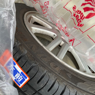 【ネット決済】165/55R14 ダンロップ　夏タイヤ　ひげつき