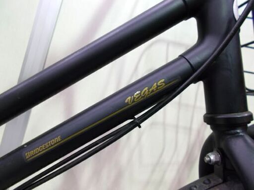 ◇自転車 20インチ 6段切替え 黒 ブリヂストン ベガス VEGAS ブラック  