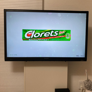 SHARP 40型液晶テレビ(取引中)
