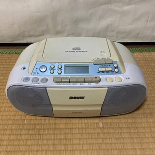 SONY CDプレーヤー　ラジオ　ソニー