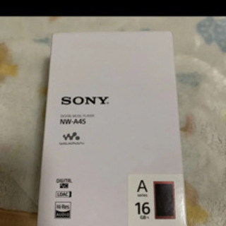 SONY ウォークマン NW-A45