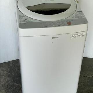 取引中☆東芝全自動洗濯機5kg2016年製c☆