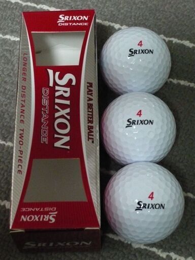 新品ゴルフボールスリクソンsrixondistance白1スリーブ3個 べっく 堀田のゴルフの中古あげます 譲ります ジモティーで不用品の処分