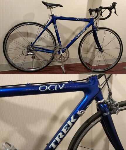 フルカーボン ロードバイク TREK OCLV 5200+カーボンハンドル