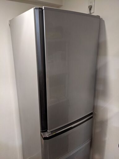 （※受付終了）信頼の三菱電機 スタイリッシュな冷凍冷蔵庫 3ドア 370L MR-C37s