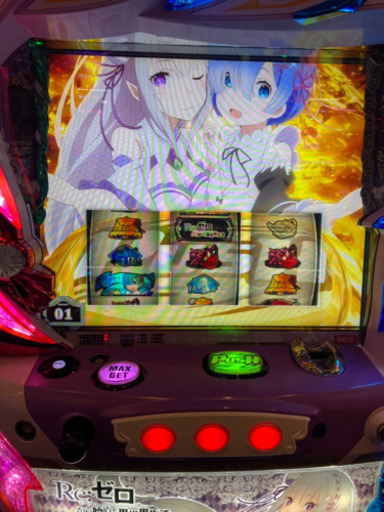 リゼロ  パチスロ実機　値下げ中【引き取り限定】
