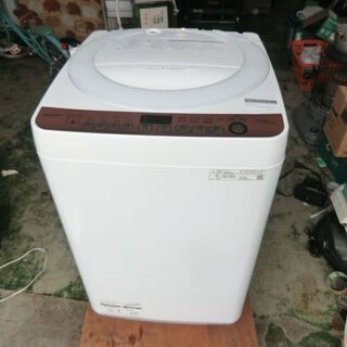 2020美品中古品☆SHARP 7.0kg洗い全自動洗濯機 ES...