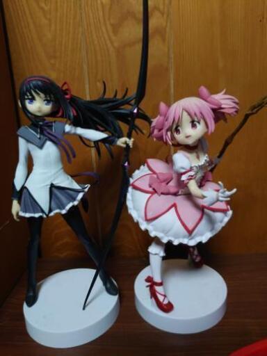 まどかマギカ フィギュア２点 きく 那覇のフィギュアの中古あげます 譲ります ジモティーで不用品の処分