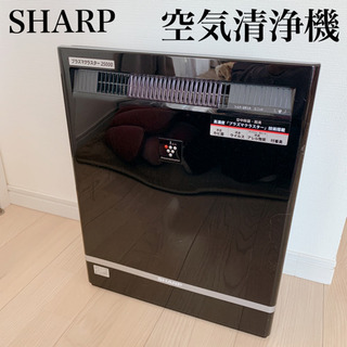 SHARP 空気清浄機 プラズマクラスター25000 ブラック 黒