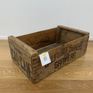 VINTAGE WOOD BOX ㉒