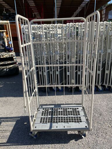 中古カゴ台車　W850×D650×H1700mm　★在庫数19台★　K054