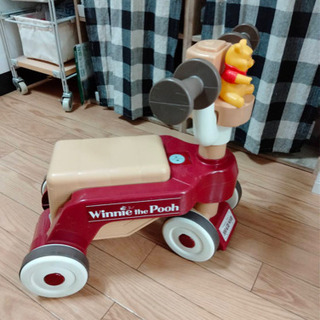【ネット決済】プーさんの幼児用三輪車