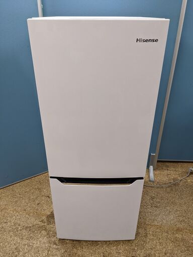 Hisense ハイセンス ノンフロン冷凍冷蔵庫 150L 2019年製 HR-D15C ホワイト 白