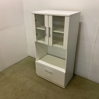 (210323)　キッチンボード　食器棚　レンジボード　コンパクト