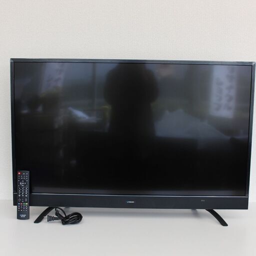 T633)【美品】maxzen デジタル4K対応液晶テレビ 43型 JU43SK03 2018年製 直下型LEDバックライト 4K 外付け