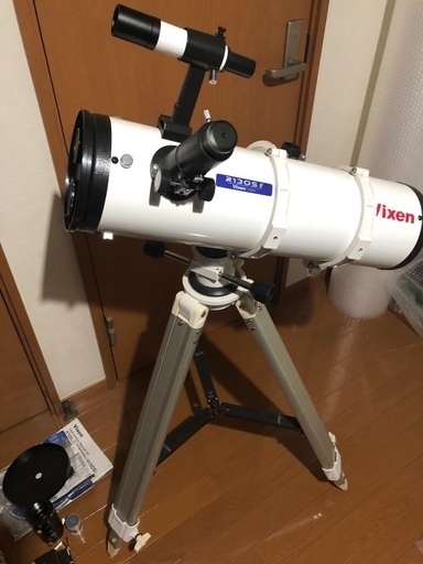 ビクセン　天体望遠鏡　ポルタII R130SF 付属品。