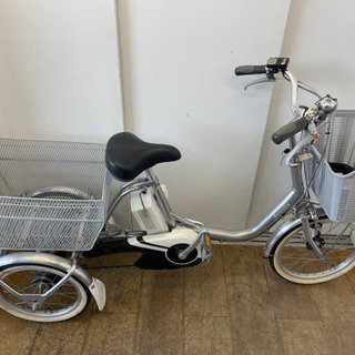N304☆ブリヂストン製☆電動アシスト三輪車☆防犯登録料込