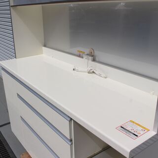 美品！【 パモウナ 】キッチンカウンターダイヤモンドハイグロス