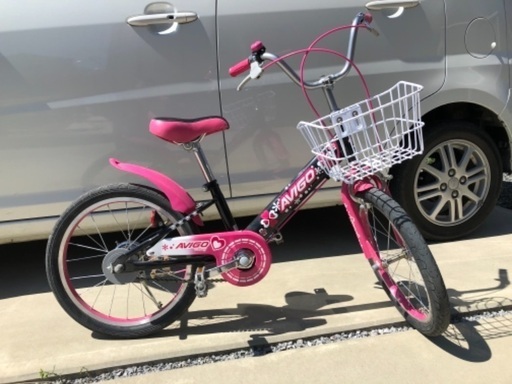 18インチ　女の子自転車