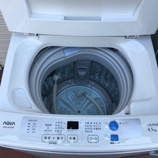 美品■家電3点セット 冷蔵庫 洗濯機 レンジ SHARP AQUA 山善 オーブンレンジ 引越し応援！！配送可能