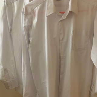 中学生男子ワイシャツ 長袖×2