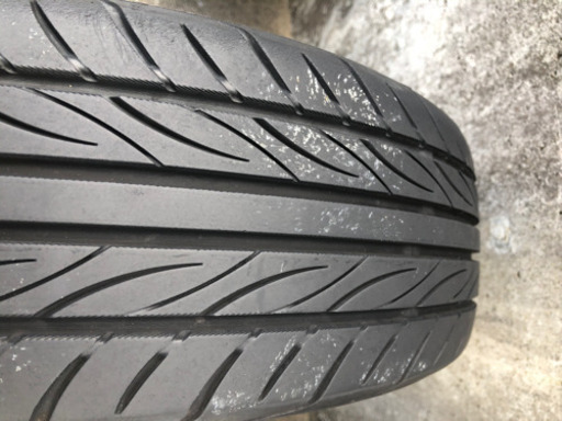 商談成立。16×5.5J  4穴　インセット45  PCD100アルミ×165/45R16 ４本セット。