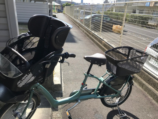 三段変速、子ども乗せママチャリ