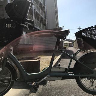 三段変速、子ども乗せママチャリ