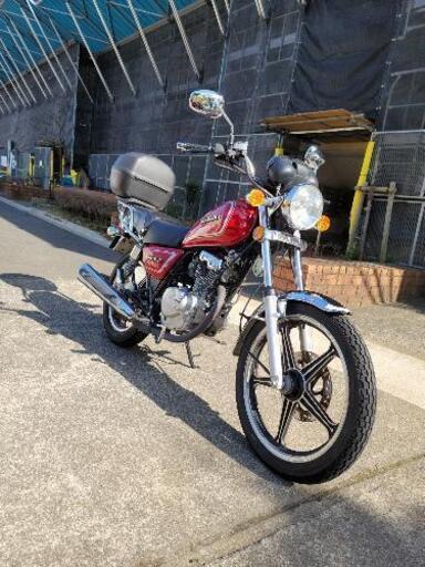 綺麗！低走行！スズキGN125-2F!通勤に便利リアボックス付♪オマケ有り♪ 綺麗！低走行！スズキGN125-2F!通勤に便利リアボックス付♪オマケ有り♪