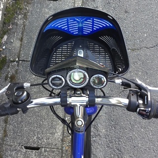 ＜動作・美品車＞24インチ・ジュニア自転車・外装6段変速