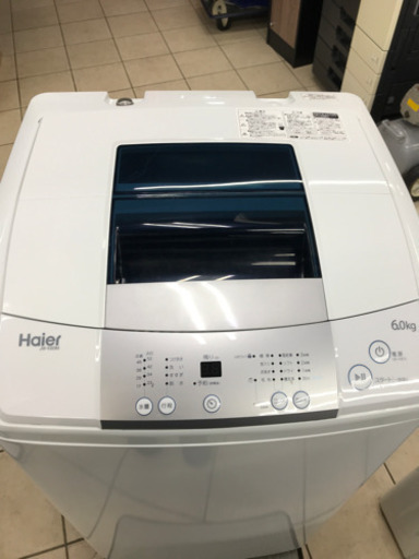 Haier JW-K60M 2017年製 6kg 洗濯機