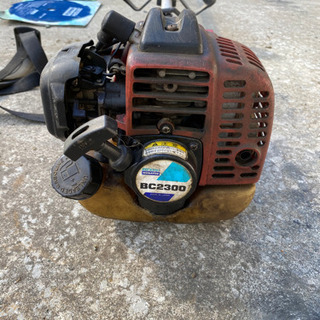 エンジン始動OK  草刈り機　ゼノア製(コマツ)　新品刃3枚付き(ゼノア純正)