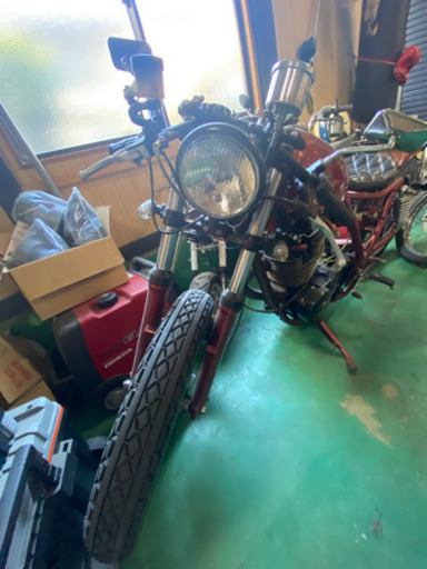 SR400 カフェレーサー