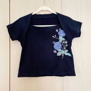 【取引済】刺繍入りショートTシャツ