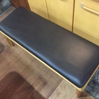 【愛品館市原店】グローリープラン貞苅椅子製作所 ベンチダイニング4点セット 【管理IDS007513-104】