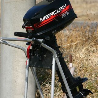マーキュリー船外機 5馬力 超美品 ＝発送/手渡し可＝の通販はau PAY 