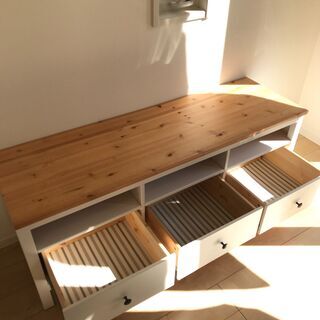 ★引越しに伴いお値下★北欧風テレビ台【イケア】